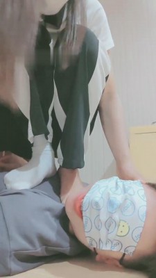 【妮蔻】运动后原味棉袜羞辱狗 bf14600