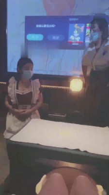 【橘子没熟】足疗店当着技师的面调母狗【上】 bf17149
