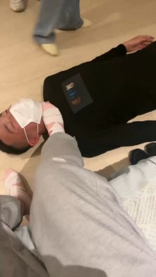 【小软】双S原味棉袜脚辱狗【双视角】 bf21032