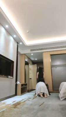 【多多】性感女神吊带袜诱惑-转胯遛狗踩踏 bf27827
