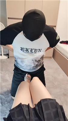 【灵竹】高跟鞋女主玩带锁狗 JS260626-44